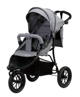 Belecoo - 3 Wheel Jogger Stroller - Grey