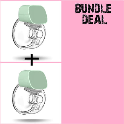 2 breast pump deal green