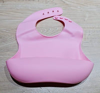 Silicone Baby Feeding Set - 3 Piece - Pink