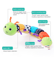 Interactive Musical Plush Sensory Caterpillar