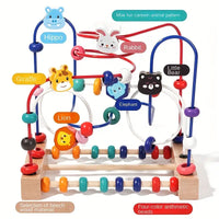 Animal Bead Maze Toy