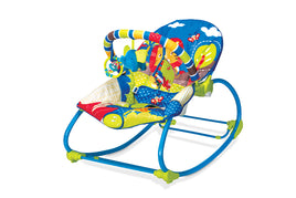 Baby Rocker Chair For Newborn To Toddler - Blue
