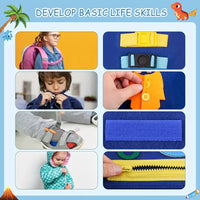 Sensory & Educational Toddler Busy Board