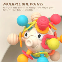 Spinning Puffer Fish Rattle Toy
