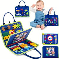 Sensory & Educational Toddler Busy Board