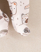 3PC Baby Romper Set - Jungle Animals