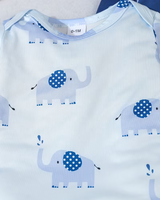 3PC Baby Romper Set - Blue
