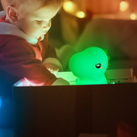 Silicone Dinosaur LED Night Light With Remote