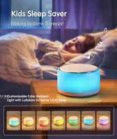 Rechargeable Nursery White Noise Sound Machine With Night Light