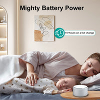 Rechargeable Nursery White Noise Sound Machine With Night Light