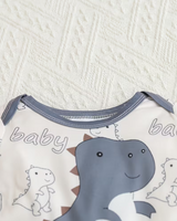 3PC Baby Romper Set - Dinosaur