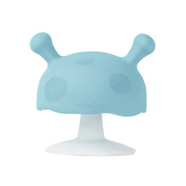 Mushroom Baby Teether - Blue
