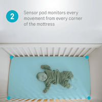 Angelcare® AC25 Baby Movement Monitor With Video & Sound