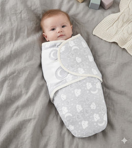 1pc Baby Swaddling Blanket - Clouds