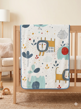 Baby Blanket - Elephant Adventures