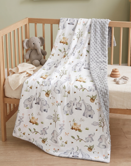 Baby Blanket - Elephant & Friends