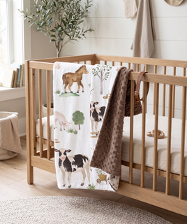 Baby Blanket - Farm