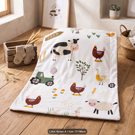 Baby Blanket - Farm