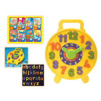 Teach Time Clock & Letters