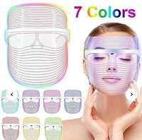 7 Colours Led Face Mask Light Therapy Mask