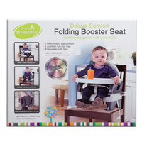 Deluxe Comfort Folding Baby Booster Seat - Grey