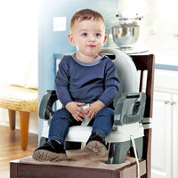 Deluxe Comfort Folding Baby Booster Seat - Grey