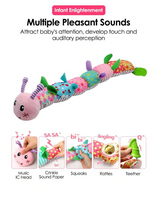 Interactive Plush Sensory Caterpillar
