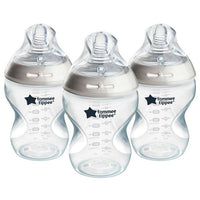 Tommee Tippee - Closer To Nature - CTN 260ML BOTTLE 3 Pack 0M+
