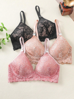 3pc Maternity Lace Bra With Underwire