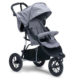 Belecoo - 3 Wheel Jogger Stroller - Grey