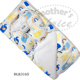 Baby Travel Blanket And Pillow - Animals