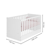 Trinity 2-In-1 Convertible Baby Crib