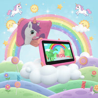 7" Kids Unicorn Wifi Educational Tablet
