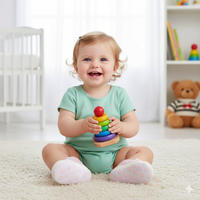Baby Girl Sneakers - Pink Polka Dots