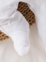 2PC Newborn Long Sleeve Footies - Love