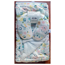 Baby Travel Blanket And Pillow - Sunny