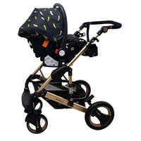 Belecoo Q3 Limited Edition Gold Leaf Print Baby Stroller