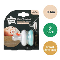 Tommee Tippee - Breast-Like Soother (2 Pack)