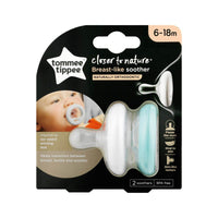 Tommee Tippee - Breast-Like Soother (2 Pack)