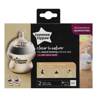 Tommee Tippee Closer To Nature - 150ML BOTTLE 2 PACK 0M+