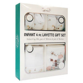 Infant 4 Piece Layette Gift Set - Caterpillar