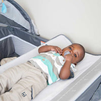 Baby Camp Cot - Sleepy - Grey