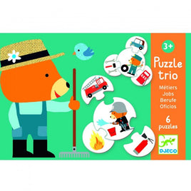 Puzzle Trio - Jobs  (Age 3 Years+)