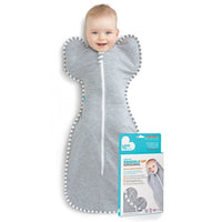 Love To Dream - Swaddle Up Baby Sack - Grey