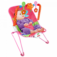 Ibaby Cartoon Deluxe Bouncer - Pink