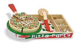 49. Wooden Play Food - Pizza Party (Age 3 Years+)