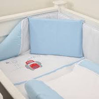 Cabbage Creek 5 Piece Baby Cot Linen Set   - Tractor