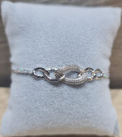 M&M Collection - Chain Bracelet - Infinity In Silver