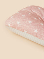 1pc Pink Star Pattern Baby Pillow